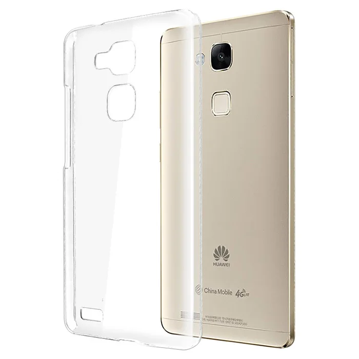 

For Huawei Ascend Mate 7 Case New High Quality Transparent Hard Plastic Crystal Clear Luxury Protective Phone Cases Cover