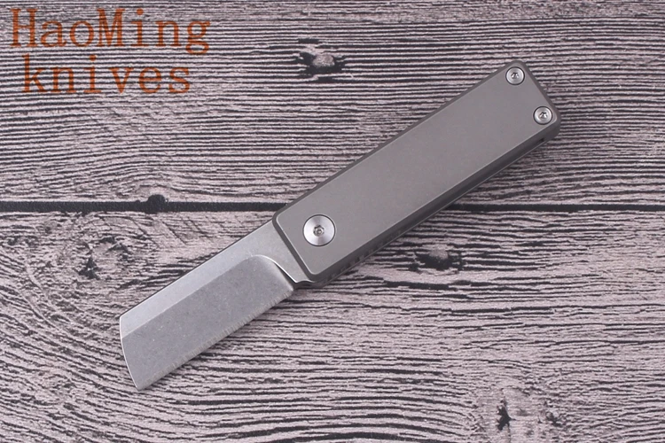 Многофункциональный мини складной нож TC4 Titanium ручка тактический ножи для выживания Открытый Отдых карманный открывалка портативный EDC инструменты