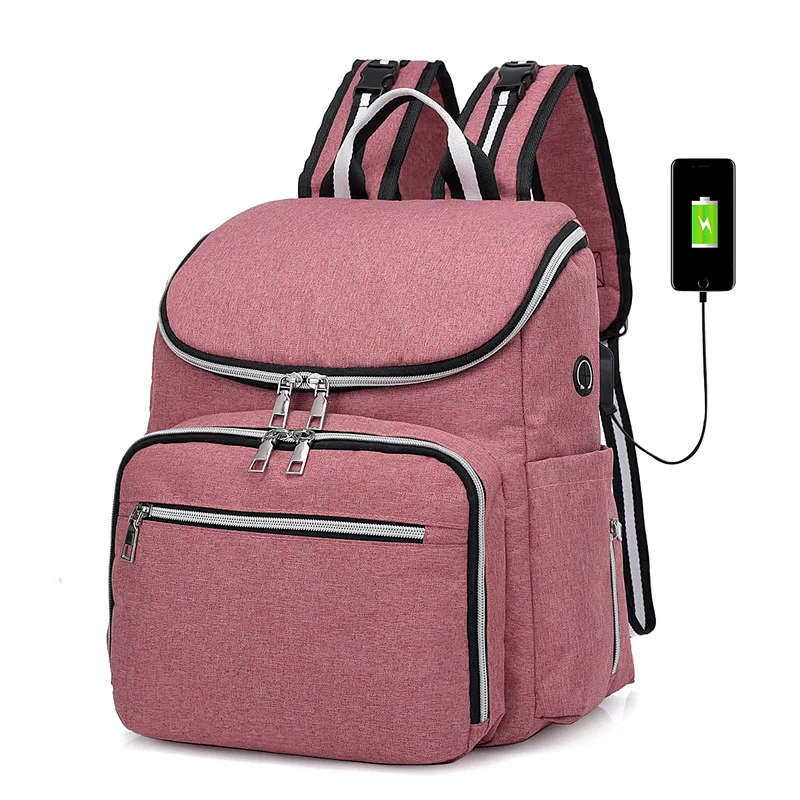 Сумка для детских подгузников Teenster с интерфейсом USB большая емкость сумка