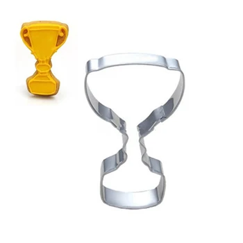 

Trophy Frame Fondant Cake Stencil Kitchen Cupcake Decoration Template Mold Cookie Coffee Stencil Mold Baking