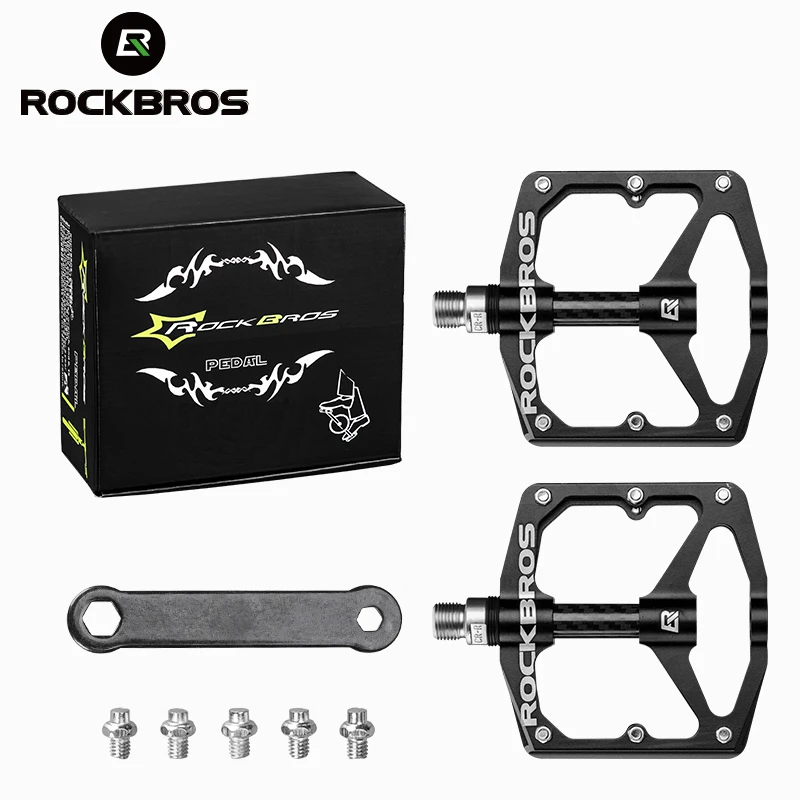 ROCKBROS ультралегкие велосипедные педали из алюминиевого сплава прочные для