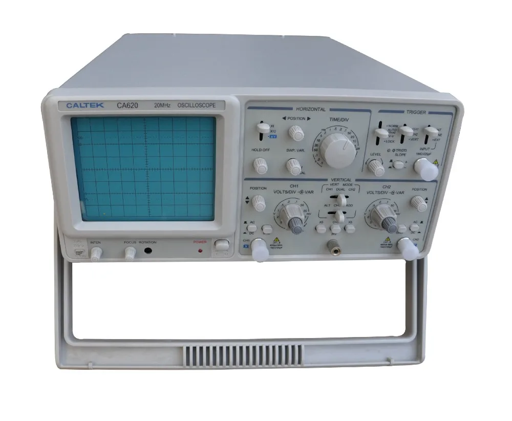 Buy Fast arrival Caltek CA620N dual channel analog oscilloscope dual trace