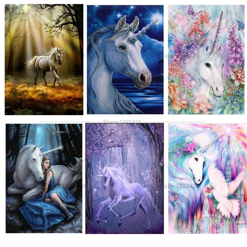 

DIY Diamond Paintings Horse handmade Diamond Painting Cross Stitch Kits Diamond Embroidery New Patterns Rhinestones mosaic