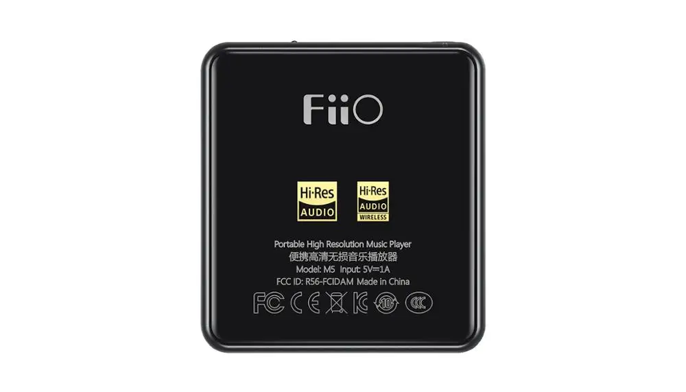 FiiO M5 ультра-портативный аудио плеер высокого разрешения AK4377 DAC Поддержка USB DAC функция счетчика шагов