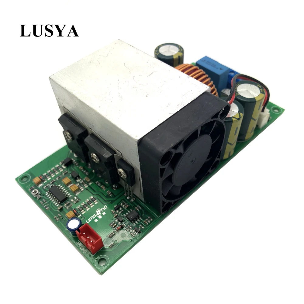 Монофазный цифровой усилитель мощности Lusya IRFP4227 IRS2092S HIFI 1000 Вт|Усилители мощности|