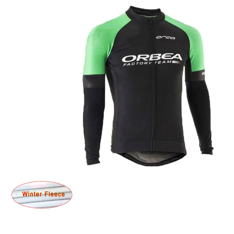 Ciclismo Orbea Jersey bicicleta ropa invierno Invierno Polar manga larga maillot caliente hombre bicicleta A11|Maillot ciclismo| - AliExpress