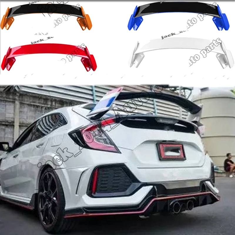 Per Il 16 17 18 19 Honda Civic Type R Hatchback Vernice Baule Posteriore Ala Spoiler Spoilers Wings Aliexpress