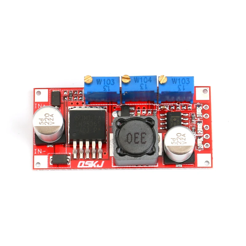 LM2596 DC-DC Step Down CC CV Power Supply Module LED Driver Battery Charger Adjustable LM2596S Constant Current Voltage (3)