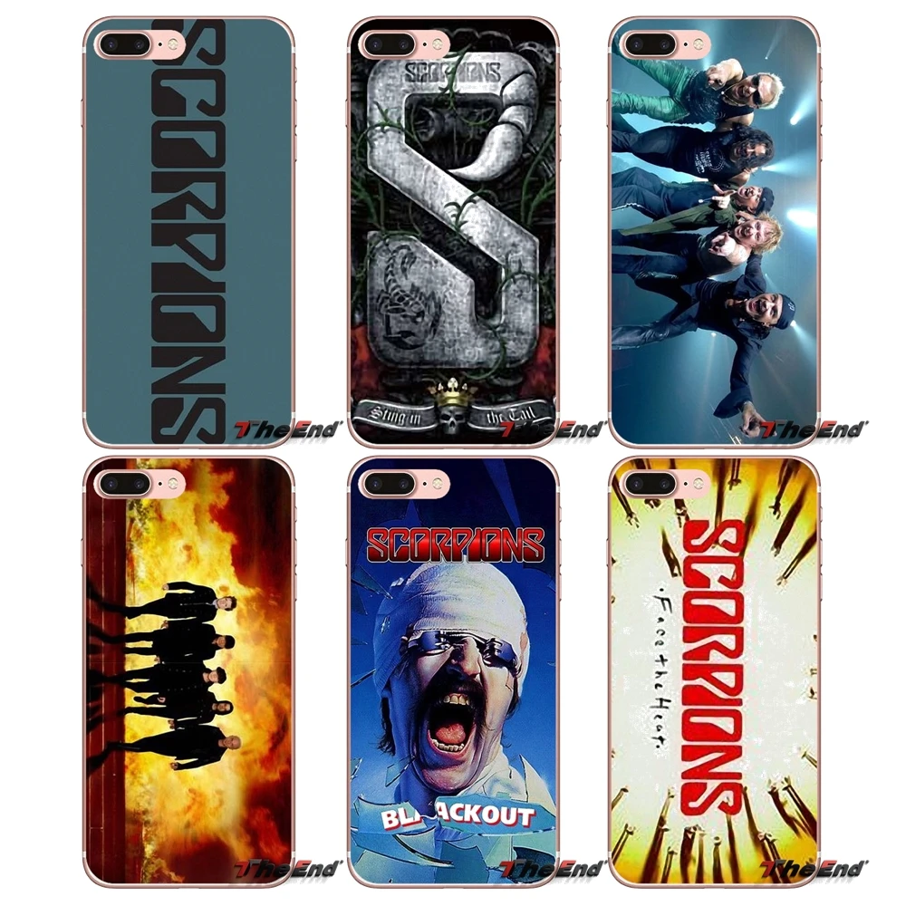 

Scorpions Heavy metal rock band Soft Case For Samsung Galaxy S3 S4 S5 MINI S6 S7 edge S8 Plus Note 2 3 4 5 Grand Core Prime