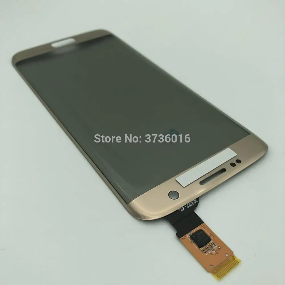 Glass with Touch Panel Screen Digitizer For samsung S7 edge Front Glass Sensor with Polarizer Replace Parts For phone LCD repair