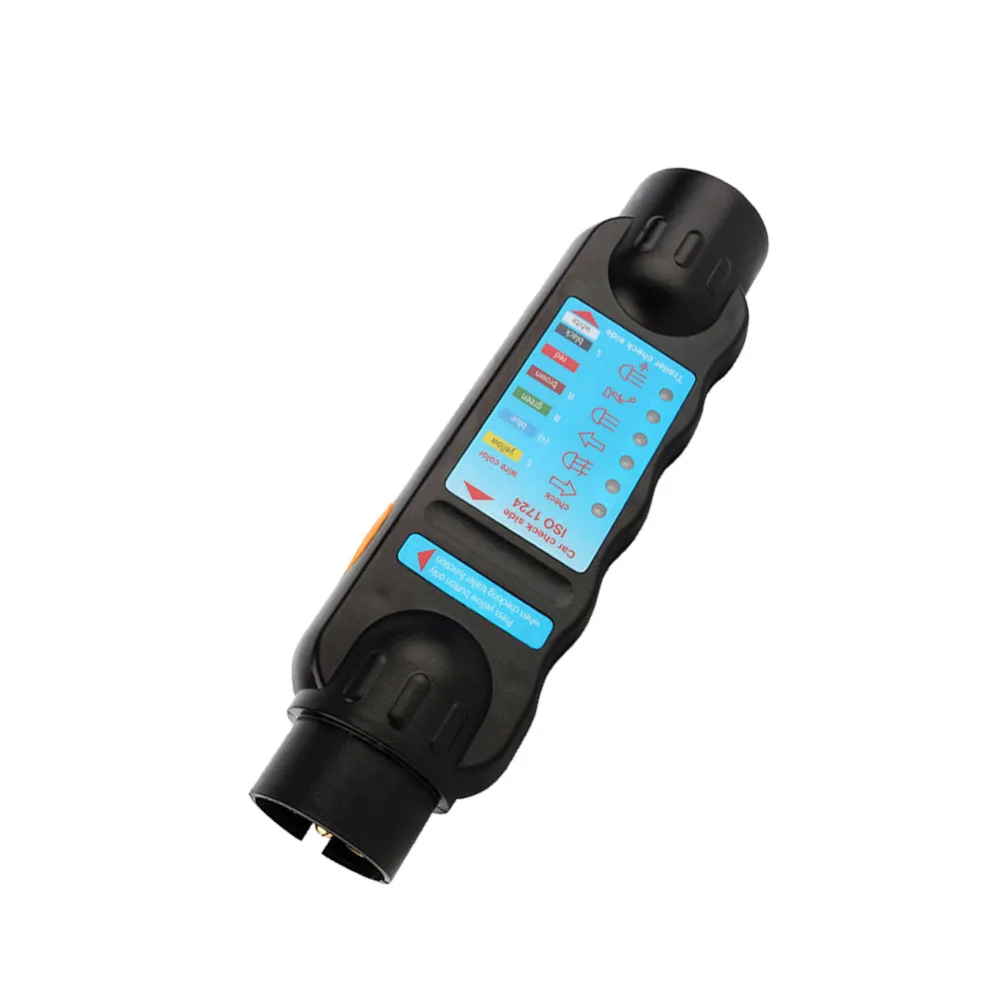 7Pin سحب مقطورة السحب بار مصباح ليد مصباح الأسلاك جهاز فحص الدائرة الكهربائية التوصيل و مقبس