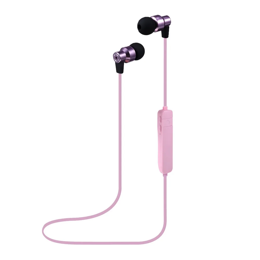

2019 hot S9 bluetooth headset sports wireless Earphones bluetooth 4.1 metal for ios android phone 10 pcs /lot, DHL free