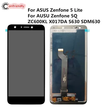 

For ASUS Zenfone 5 Lite 5Q ZC600KL X017DA S630 SDM630 LCD Display+Touch Screen Digitizer Assembly Phone Replacement Panel Glass