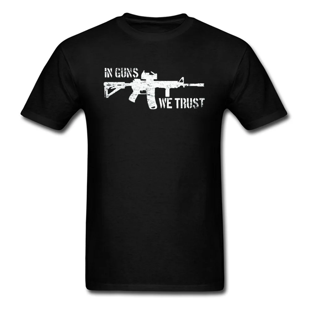 Summer Tops Tees Family Short Sleeve Boy Top T-shirts TpicOriginaltitle Summer Autumn T Shirt O Neck Drop Shipping In Guns We Trust 19934 black