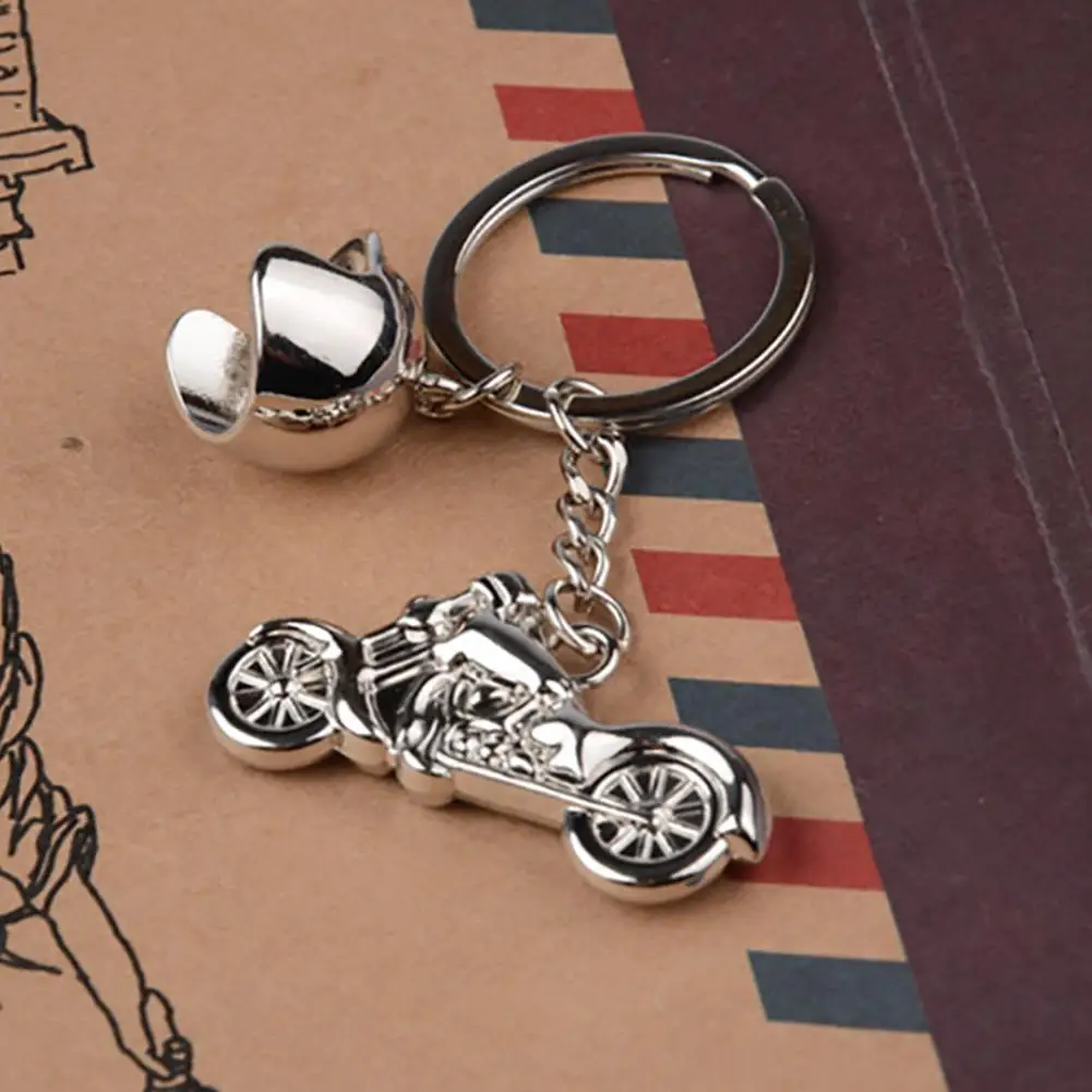 

New Original Keychain Boutique For Harley Innovative Motorcycle Helmet Key Chain Laser Logo High-end Key Accessories