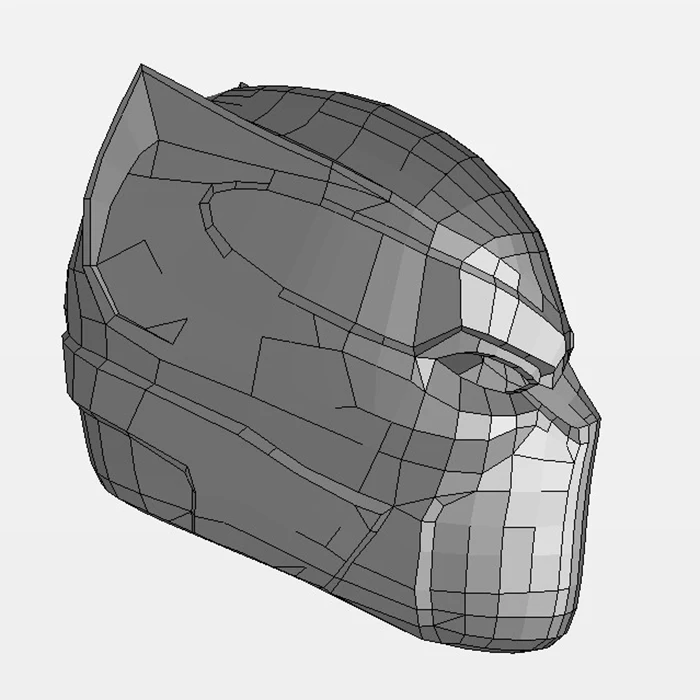 Железный человек Черная пантера DIY может носить шлем 1:1 Бумажная модель нужна ручная работа