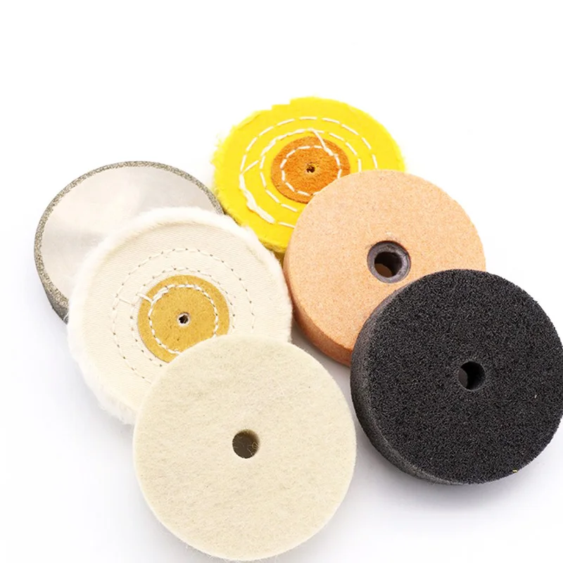 1pcs 75mm Nylon Fiber wool Polishing Buffing Buffer Pad Grinding Disc