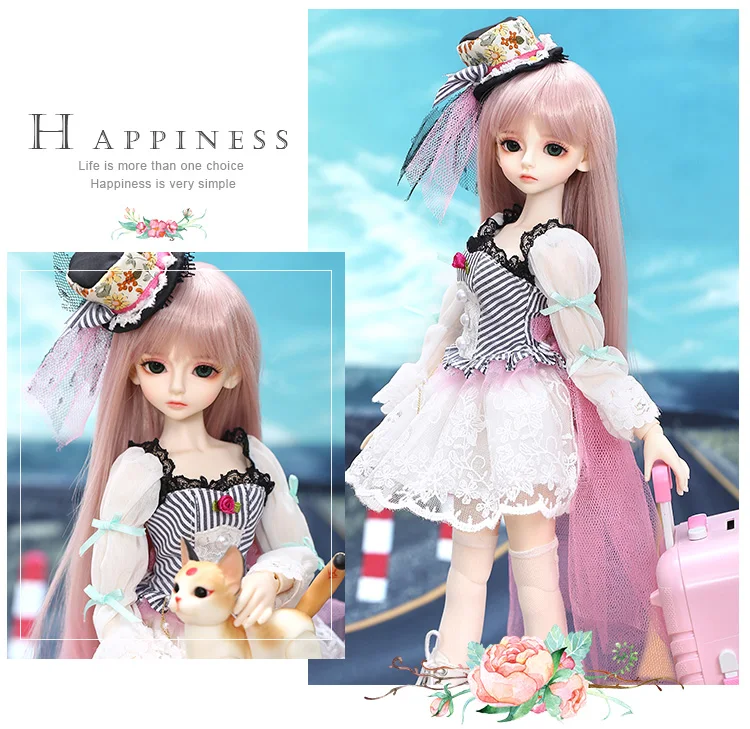 OUENEIFS Luts Bory 1/4 BJD SD куклы, модель тела из смолы для девочек, полный набор игрушек, подарки на день рождения или Рождество, шарнирная кукла BJD