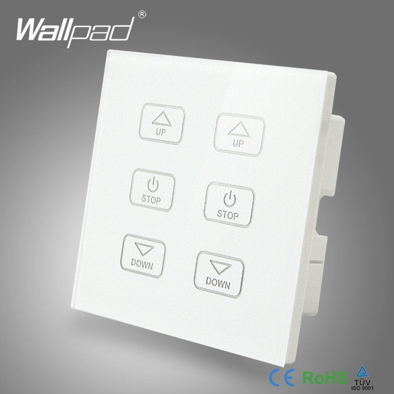 New 6 Gang Dimmer Switch 110v 250v Wallpad Luxury White