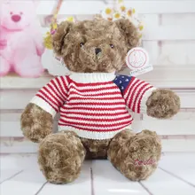 Чучело Прекрасный Мишки 60 см свитер Медведь Плюшевые игрушки Мягкая кукла темно-коричневый цвет w2344