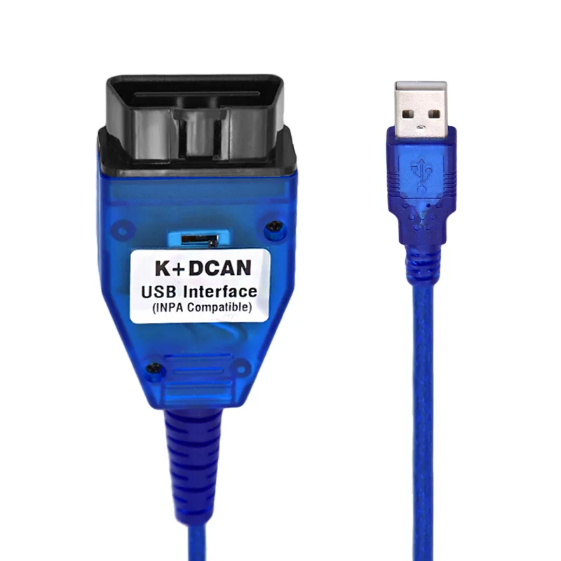 Для BMW INPA K может + USB OBD2 Интерфейс inpa в красный горошек с выключателем для 20pin