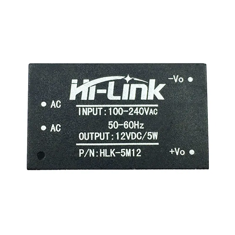 Isolated ppng HLK 5M03/1.5A (5 Вт) Изолированный импульсный источник питания ac dc понижающий