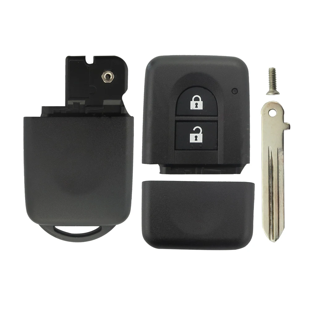 OkeyTech 2 кнопки Замена дистанционного автомобильного ключа оболочка Брелок чехол