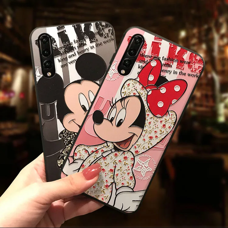 

3D Emboss Coque TPU Case For Huawei Honor 8X 7A Pro P30 P20 P8 P9 P10 Mate 10 20 Pro Lite Mini P smart 2019 Nova 2i 3E 3 3i Case