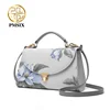 PMSIX-sacs à bandoulière Fashion pour femmes, petit sac à main Simple imprimé Floral, sacoche à bandoulière Vintage à loquet, 2022 ► Photo 1/6