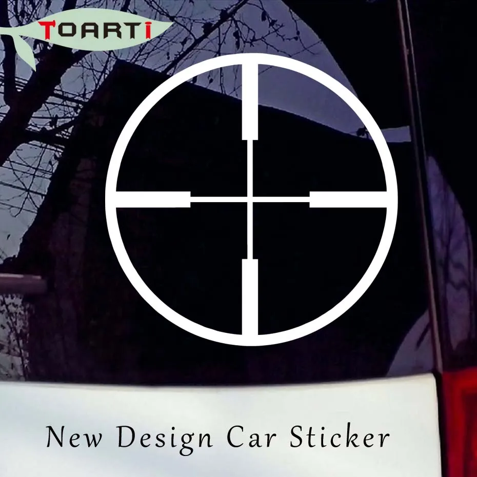 Buy Crosshairs Scope Decal Removable Vinyl Car Sticker