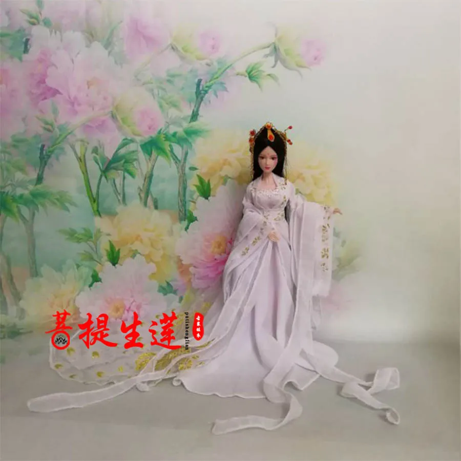 Allaosify 1/6 костюм в китайском стиле BJD одежда кукольные аксессуары - Цвет: 24