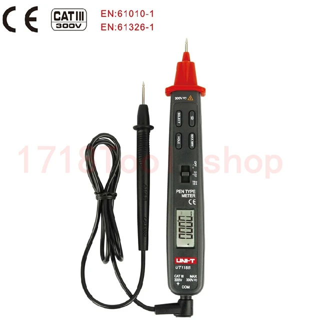 Special Offers UNI T UT118B Pen Type digital multimeter Auto Range tester AC DC 3000 Count Voltmeter Ohmmeter capacitor tester LCD Backlight CE Special Offers UNI T UT118B Pen Type digital multimeter Auto Range tester AC DC 3000 Count Voltmeter Ohmmeter capacitor tester LCD Backlight CE