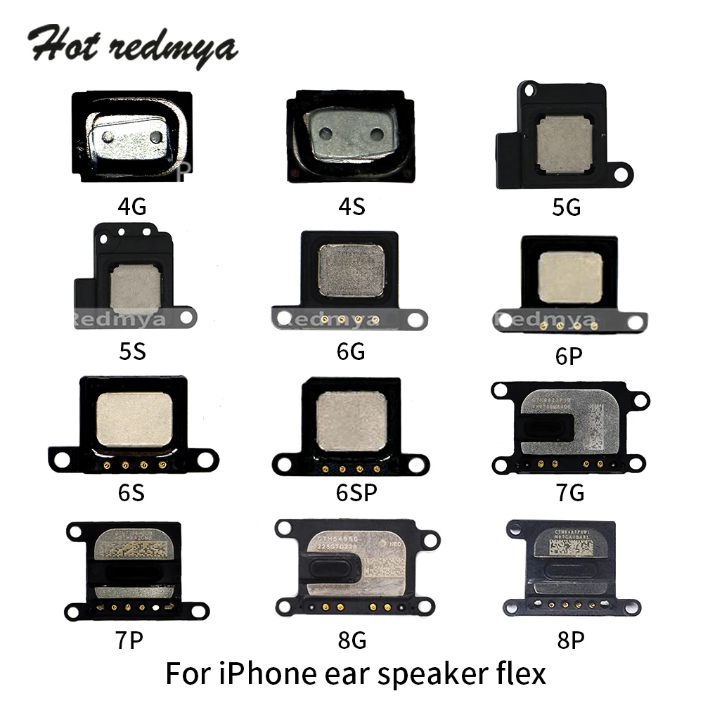 

Earpiece EarSpeaker Flex Cable For iphone 4 4S 5 5G 5S 6g 6p 6S 6S Plus 7 7G 7P 8 8G 8 plus Ear Sound Speaker Replacement Parts