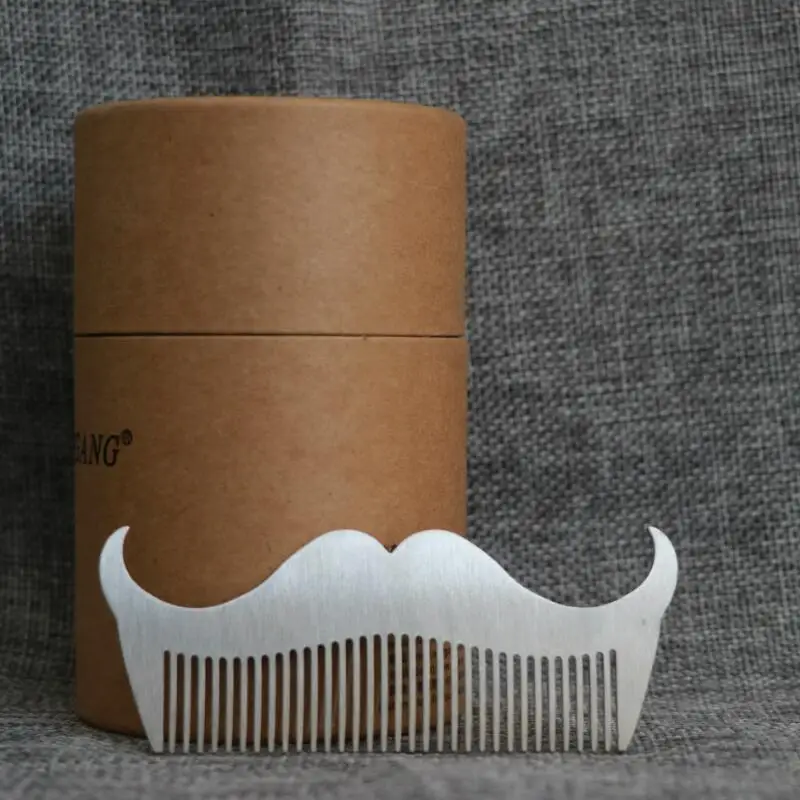 US $135.00 50pcslot Metal beard comb Hairdressing Comb Hair Cutting Comb Professional Barber Hair Comb for Haircut