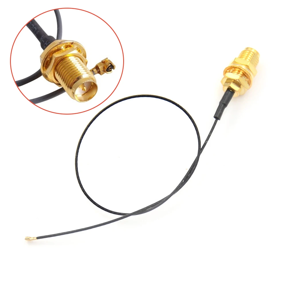 PCI U.FL To SMA Female Connector Antenna WiFi  IPX To SMA Extension For PCI Wifi Card Wireless Router Pigtail Cable