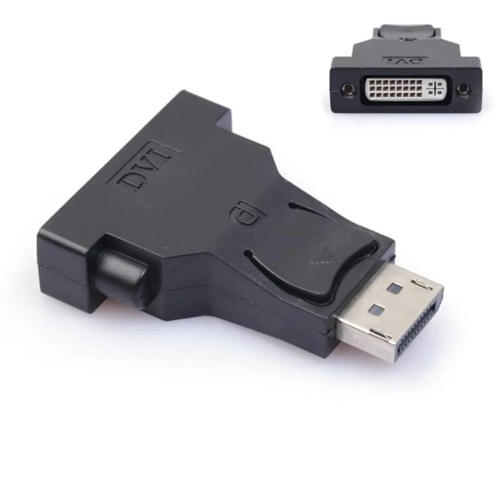 

CARPRIE 1x DP Display Port Male to DVI D Female Direct Through Adapter Cable Converter PC Drop shipping