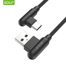 

GOLF Type-C USB Data Sync Charging Cable For Samsung S8 S9+ LG G6 V30 OnePlus ZUK Moto Z3 Honor 8 9 10 V9 V10 USB Charger Cable