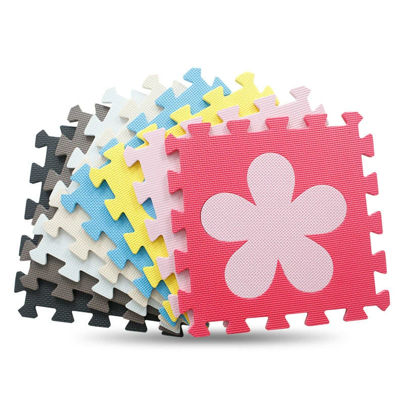 10pcs/set Puzzle carpet baby play mat ,floor puzzle mat for bedroomin