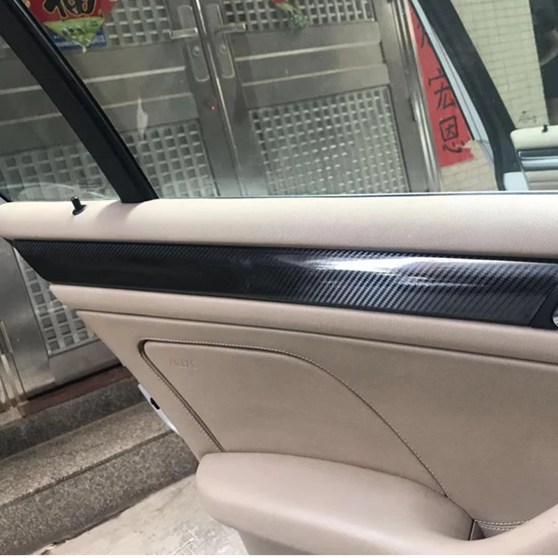Для BMW 3 Series E46/ 4 внутренняя панель центрального управления ручки двери наклейки