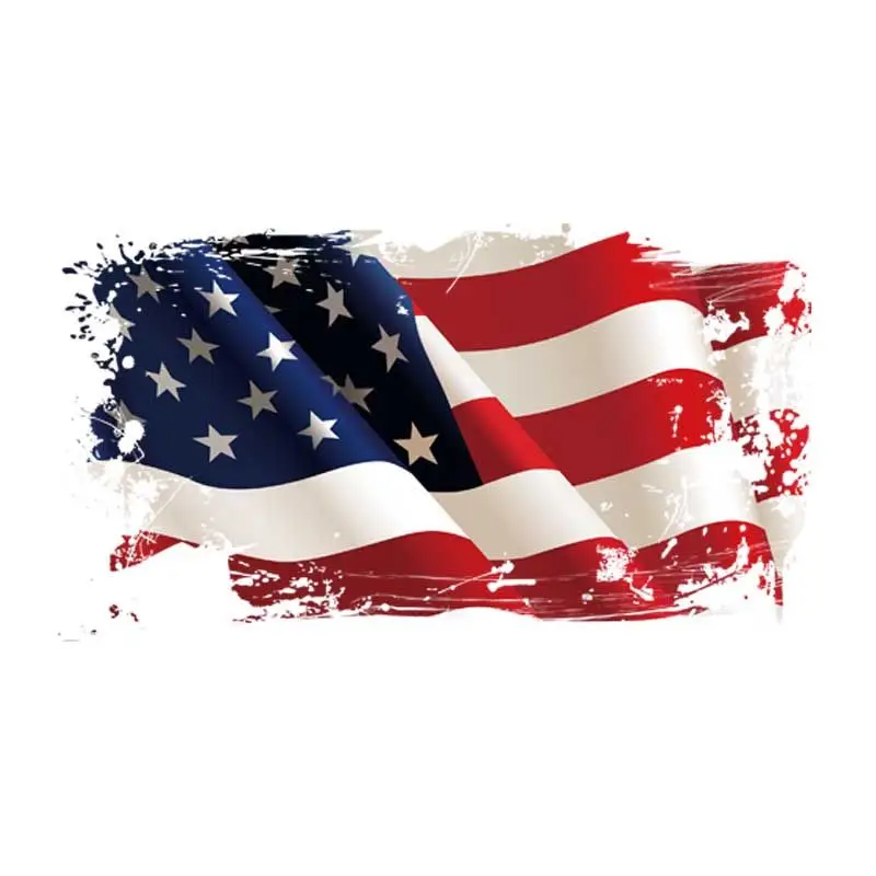 

26x15cm Flag Parches Iron On Stickers Washable Appliques A-level Patches Heat Transfer For DIY Accessory Clothes Bag