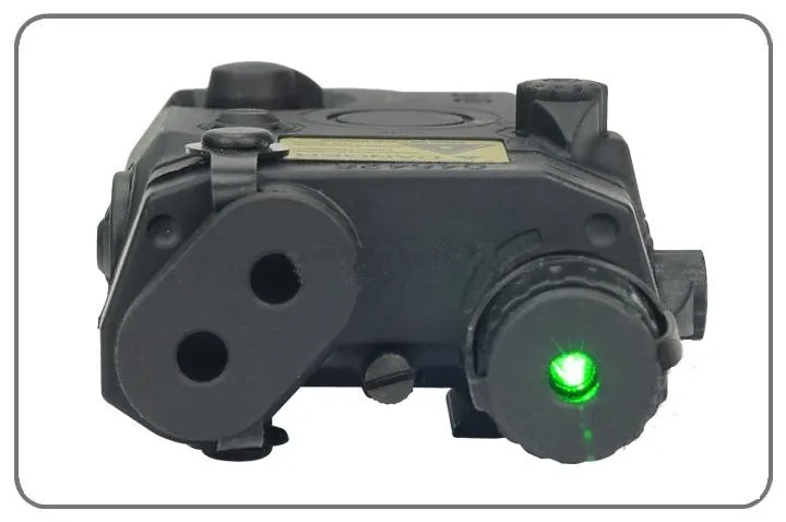 Чехол для аккумулятора Tactical PEQ 15 LA-5+ зеленый лазер для 20 мм Black DE FG