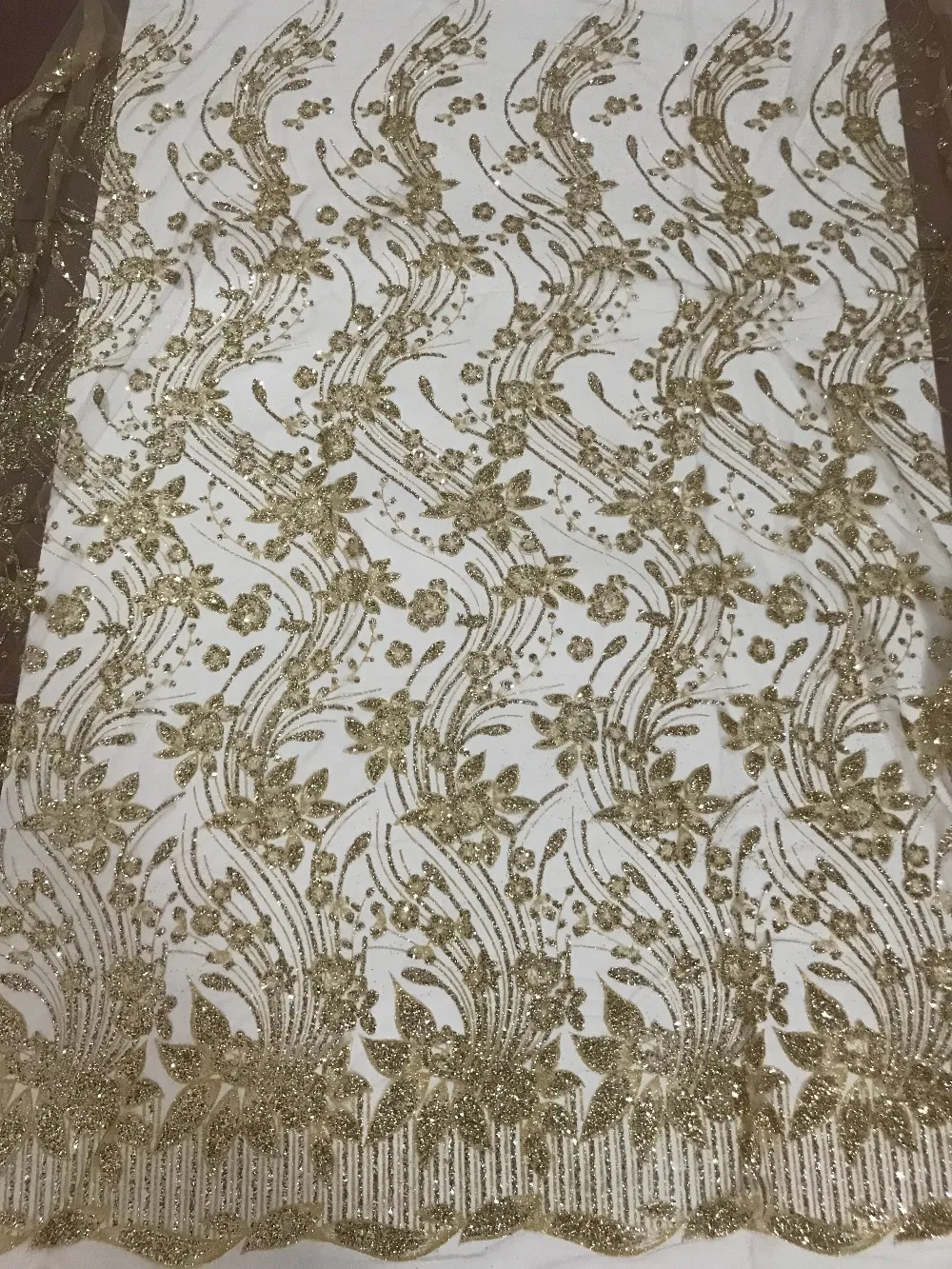 Бесплатная доставка Anan 573 с блеск вышитые чистая кружевной ткани наивысшего