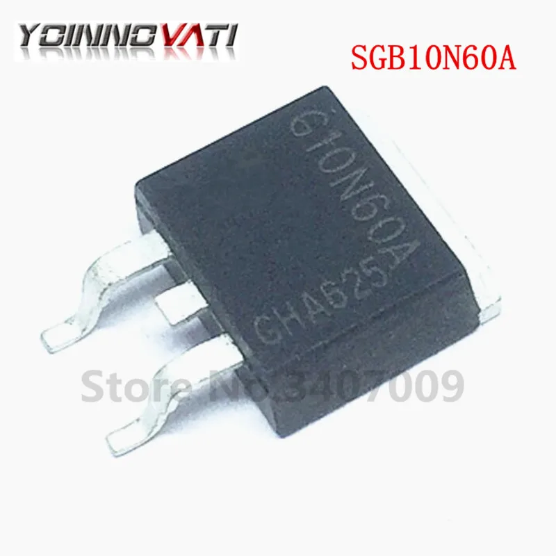 10Pcs SGB10N60A TO-263 SGB10N60 G10N60A IGBT transistor FAST NPT TECH 600V 10A New Original | Обустройство дома