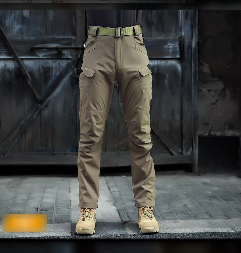 Nature Worship Outdoor Spring Autumn Men Hiking Full Length Pants Softshell Trousers Camping Ski Climbing Plus Size Zipper Solid