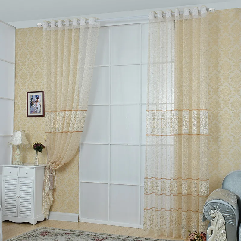 Cortinas Dormitorio, распродажа, Новые шторы, Роскошные, кружевные, полые, тюлевые ткани для спальни, на окно, для занавесок/панелей, экранирование