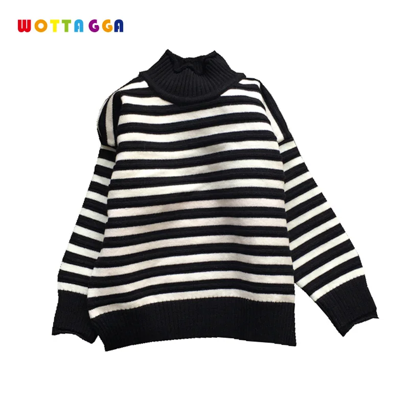 

WOTTAGGA 2018 Girl Cardigan Solid Tassel O-neck Pearl Kids Clothing Pure Autumn New Fashion Coat Kids Sweater Fashion 3-7Y