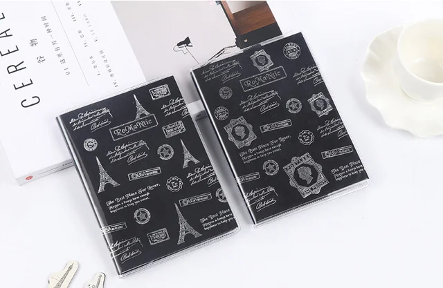 us 3 18 25 off creative tower black rubber sleeve notebook agenda week plan diary day planner journal record stationery office school supply in electronic day planner