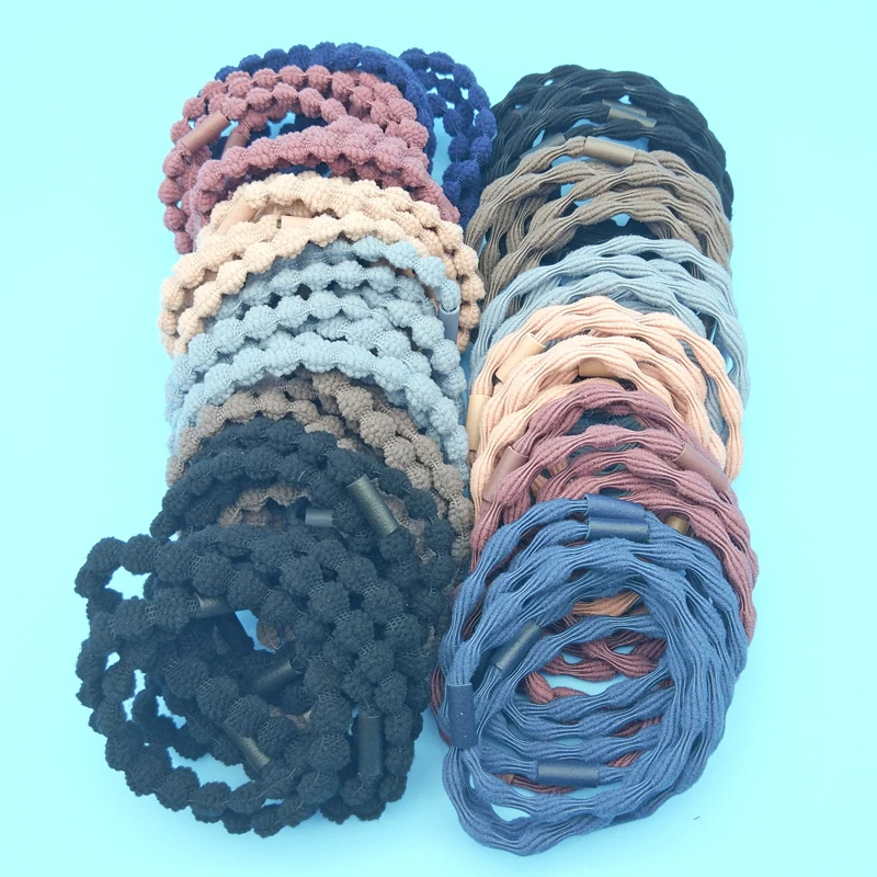 

Wholesale 100 Pcs Women Elastic Hair Band Tie Rubber Band Hair Rope Headband Headwear Accessory
