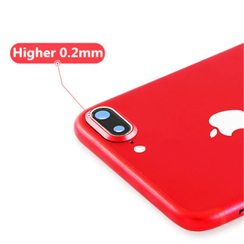 SIANCS Metal Lens Film Protector Case Cover Ring Bumper Luxury Camera Guard Circle for iphone 7 8 Plus X 10 lens Protection Ring