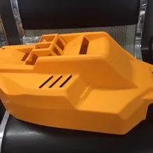 Черный/оранжевый нейлон корпус для Team Losi Racing 5IVE-B 1/5 4WD багги гоночный комплект-TLR05001 Внедорожник Багги